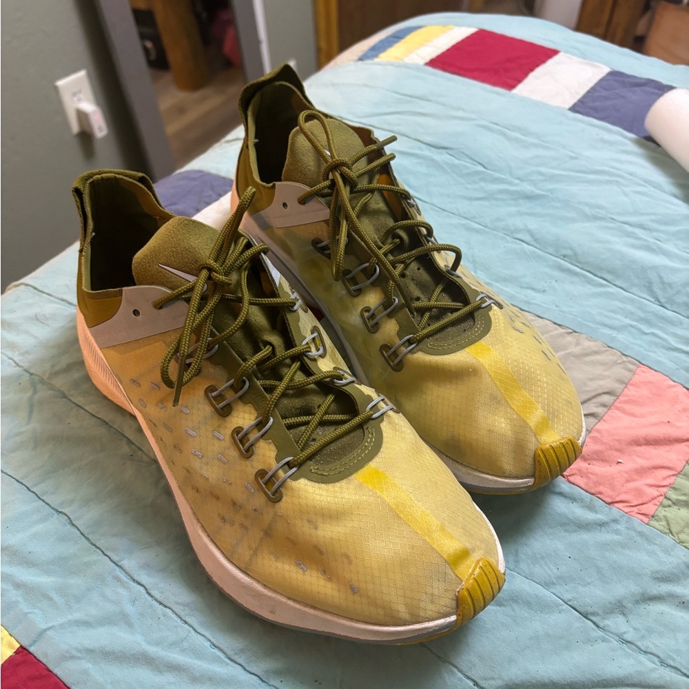 Nike Wmns EXP-X14 "Citron White" running shoes sz 9.5